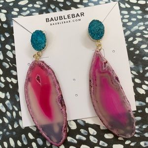 BaubleBar statement earrings NWT